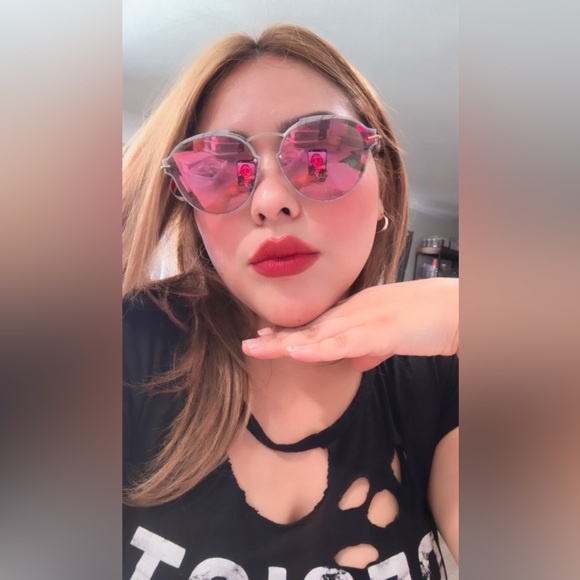 SALE ❤️✨CHRISTIAN DIOR round tinted sunglasses ✨ - Picture 16 of 16